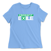 Womens 2X-Large CAROLINA_BLUE Relaxed Jersey T-Shirt
