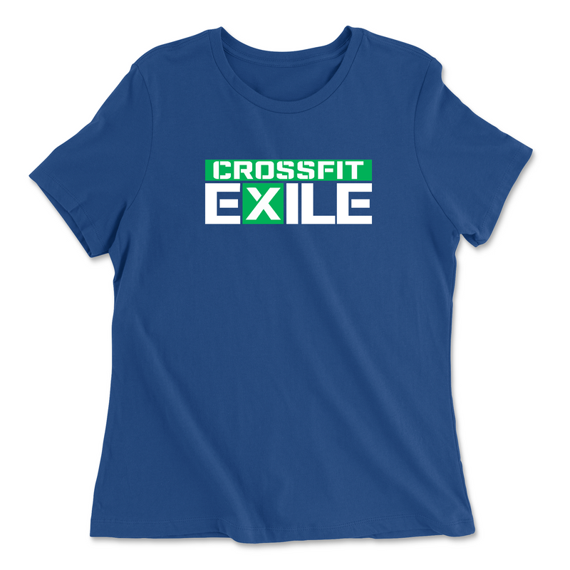 Womens 2X-Large TRUE_ROYAL Relaxed Jersey T-Shirt