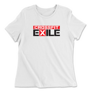 Womens 2X-Large WHITE Relaxed Jersey T-Shirt