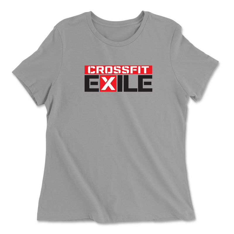 Womens 2X-Large SOLID_ATHLETIC_GREY Relaxed Jersey T-Shirt