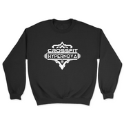 Mens 2X-Large BLACK Midweight Sweatshirt