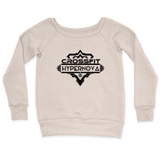 Womens 2X-Large BONE CrewNeck