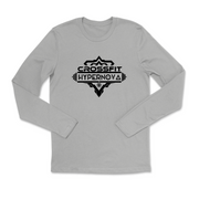 Mens 2X-Large HEATHER_GRAY Long Sleeve
