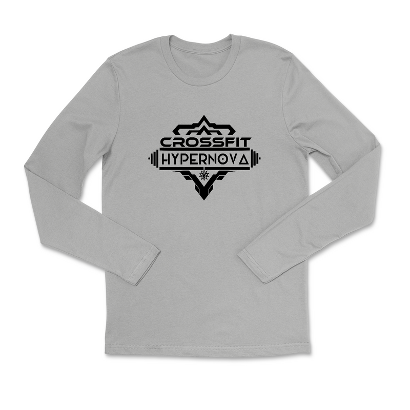Mens 2X-Large HEATHER_GRAY Long Sleeve