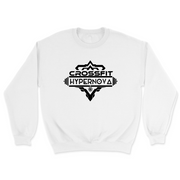 Mens 2X-Large WHITE Midweight Sweatshirt