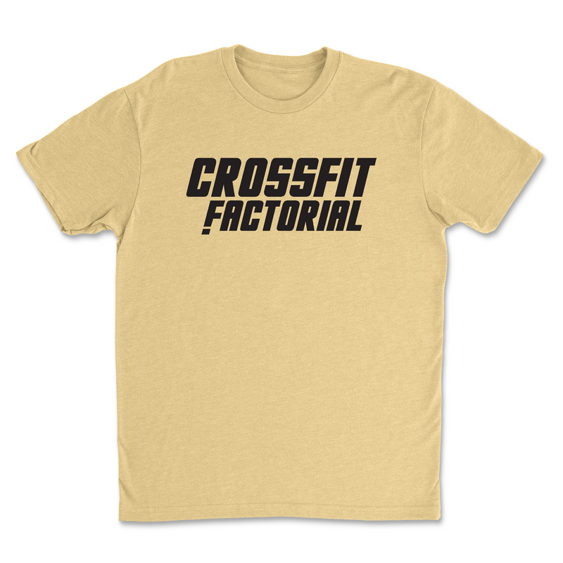 CrossFit Factorial One Color Mens - T-Shirt