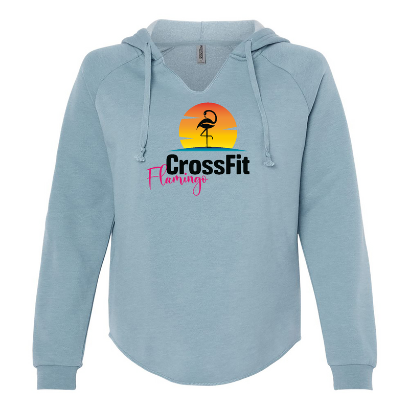 Womens 2X-Large MISTY_BLUE Hoodie