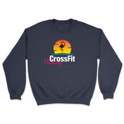 Mens 2X-Large CLASSIC_NAVY_HEATHER Midweight Sweatshirt
