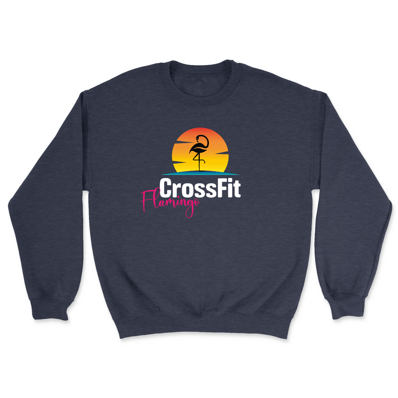 Mens 2X-Large CLASSIC_NAVY_HEATHER Midweight Sweatshirt
