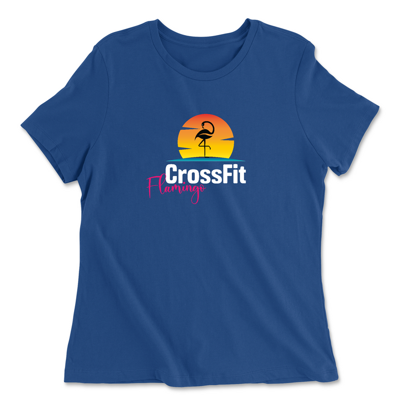 Womens 2X-Large TRUE_ROYAL Relaxed Jersey T-Shirt