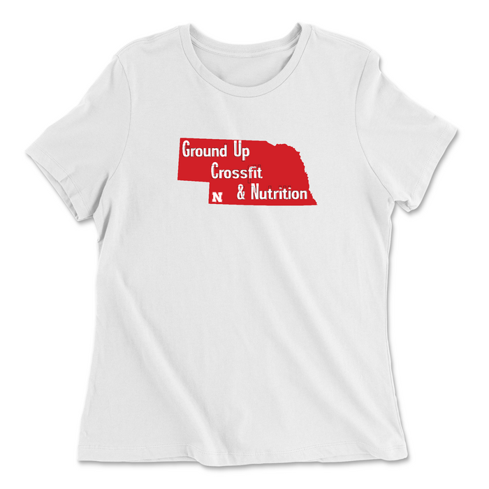CrossFit Ground Up Nebraska Womens - Relaxed Jersey T-Shirt