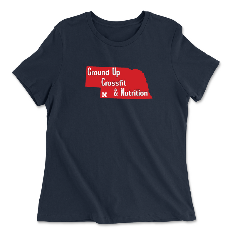 CrossFit Ground Up Nebraska Womens - Relaxed Jersey T-Shirt