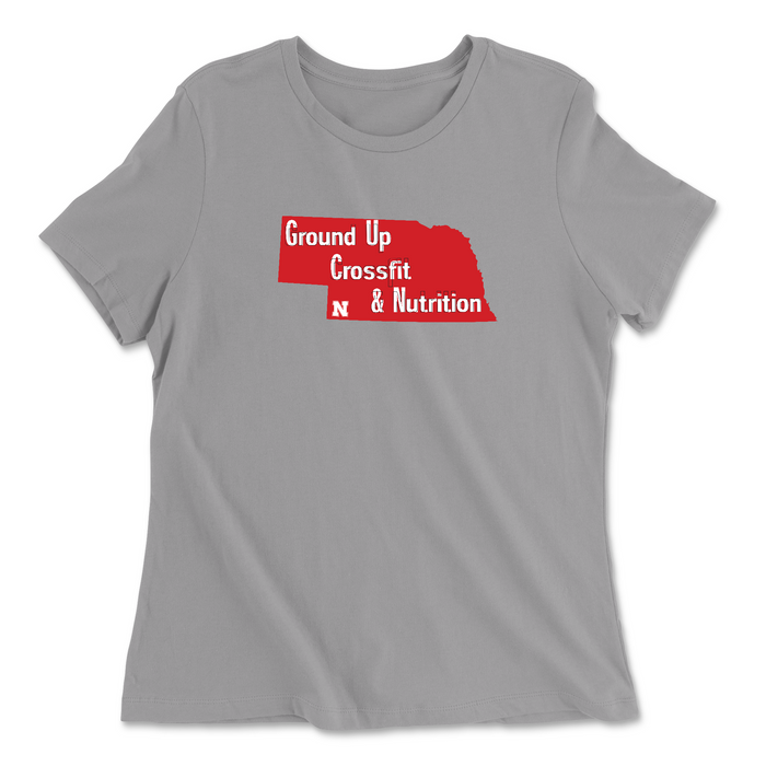 CrossFit Ground Up Nebraska Womens - Relaxed Jersey T-Shirt