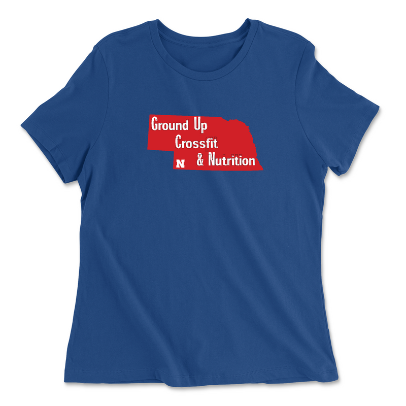 CrossFit Ground Up Nebraska Womens - Relaxed Jersey T-Shirt