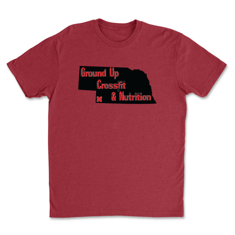 CrossFit Ground Up Nebraska (Black) Mens - T-Shirt