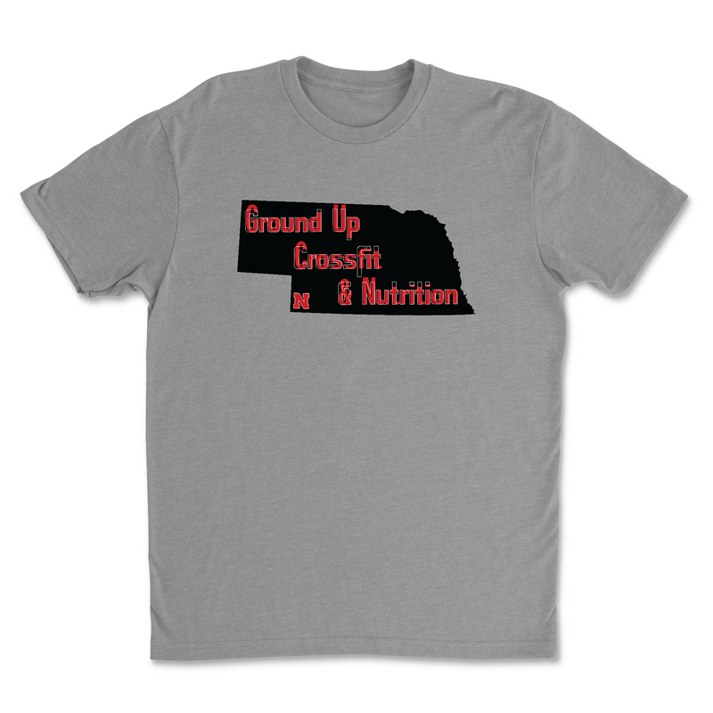 CrossFit Ground Up Nebraska (Black) Mens - T-Shirt