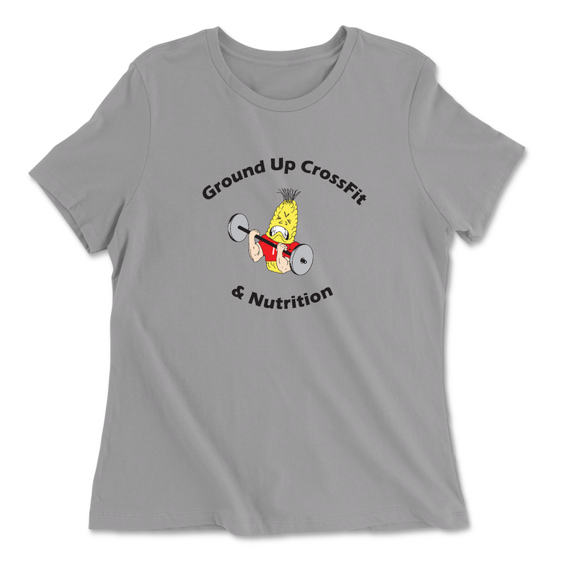 CrossFit Ground Up Cornstock Womens - Relaxed Jersey T-Shirt