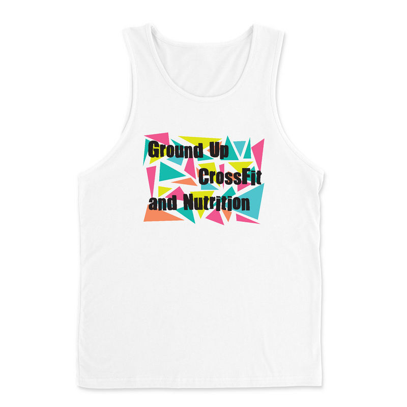 CrossFit Ground Up Triangles Mens - Tank Top
