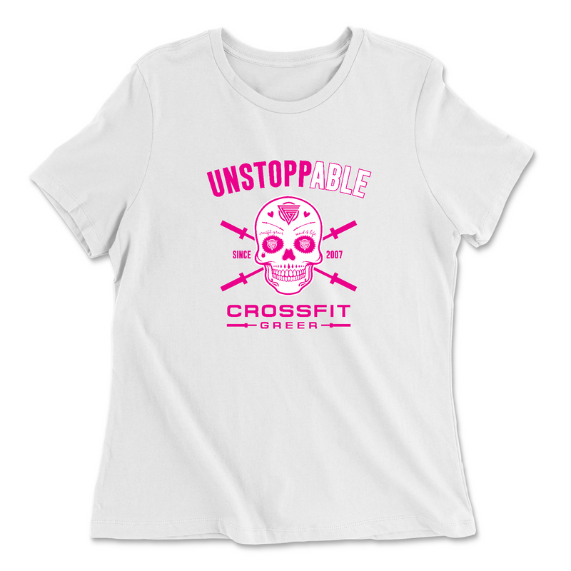 CrossFit Greer Unstoppable Womens - Relaxed Jersey T-Shirt