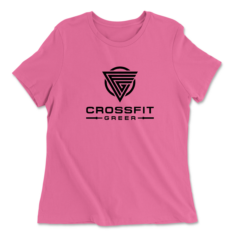 CrossFit Greer One Color (Black) Womens - Relaxed Jersey T-Shirt