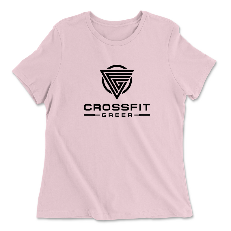 CrossFit Greer One Color (Black) Womens - Relaxed Jersey T-Shirt