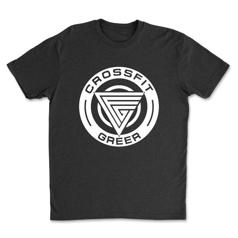 CrossFit Greer Round (White) Mens - T-Shirt