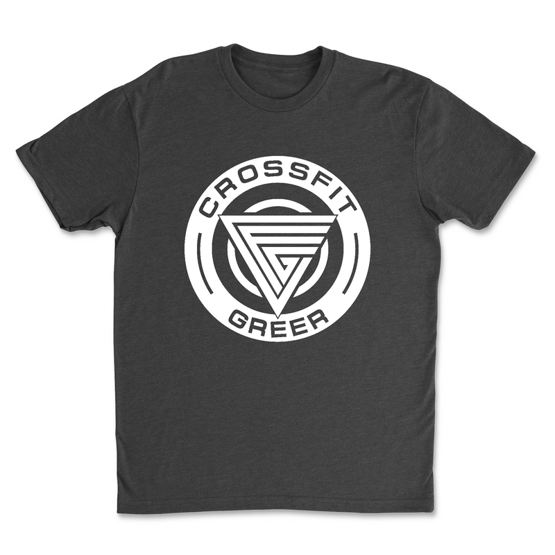 CrossFit Greer Round (White) Mens - T-Shirt