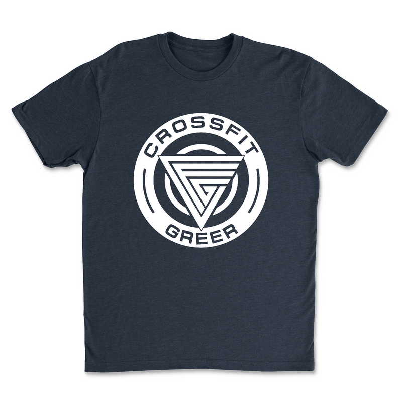 CrossFit Greer Round (White) Mens - T-Shirt