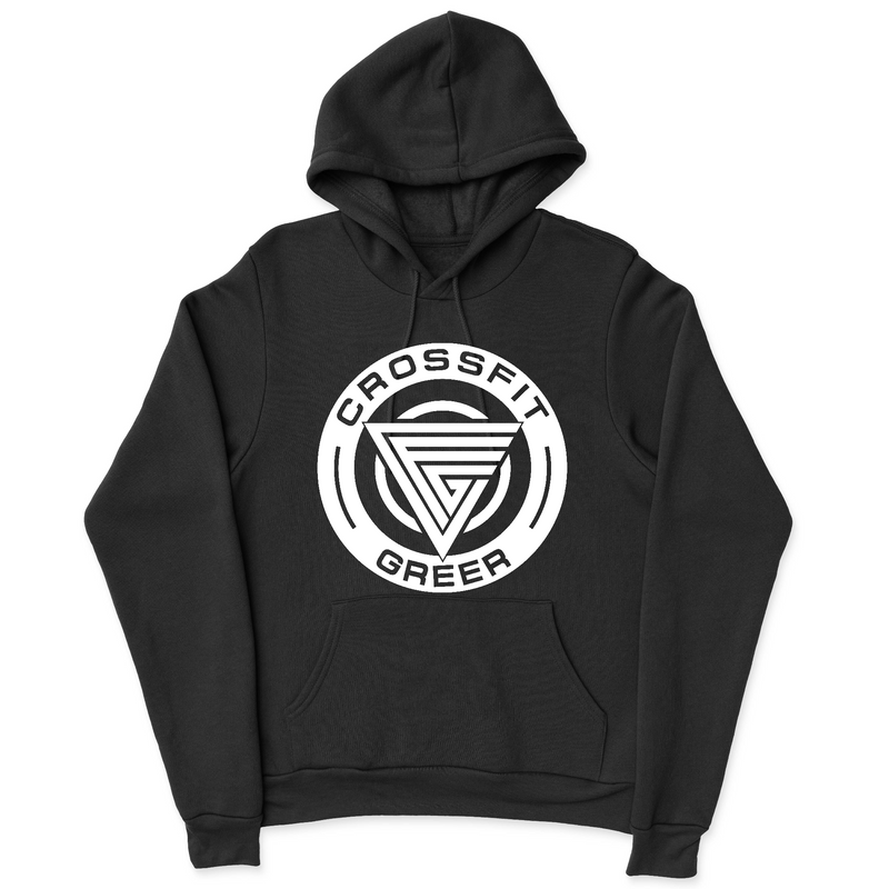 CrossFit Greer Round (White) Mens - Hoodie