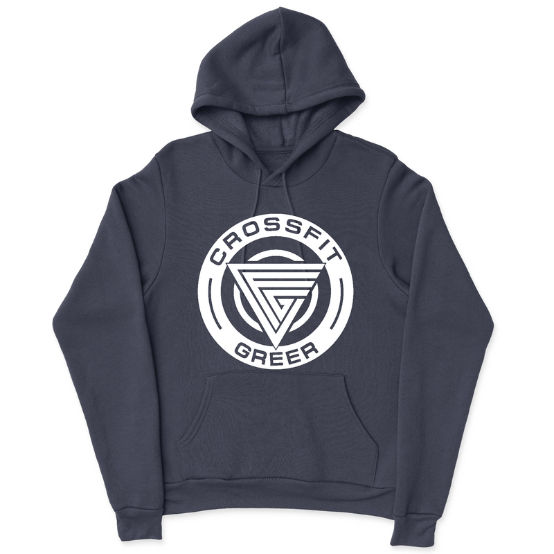 CrossFit Greer Round (White) Mens - Hoodie