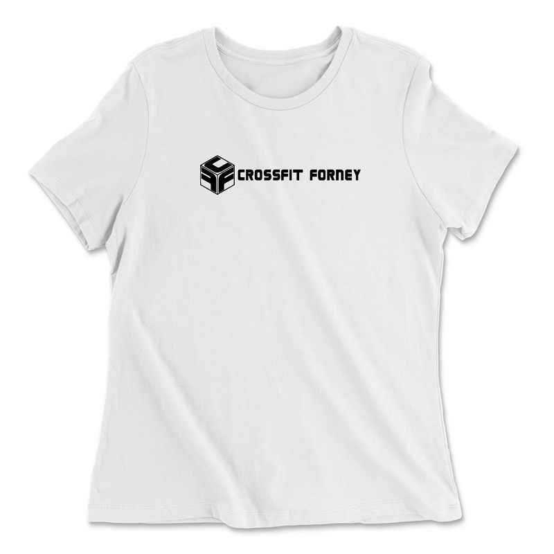 Womens 2X-Large WHITE Relaxed Jersey T-Shirt