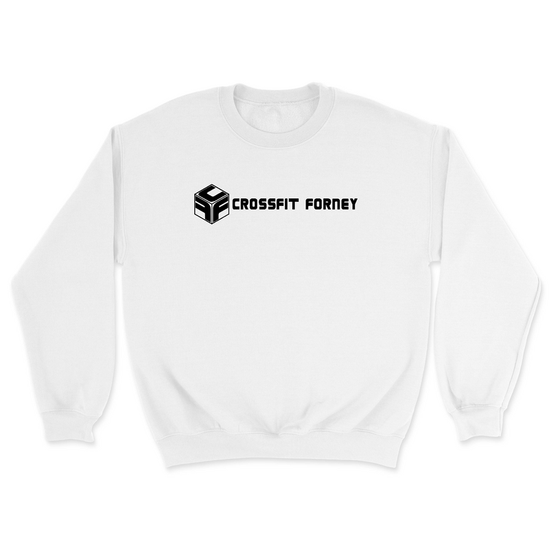 Mens 2X-Large WHITE Midweight Sweatshirt