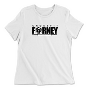 Womens 2X-Large WHITE Relaxed Jersey T-Shirt