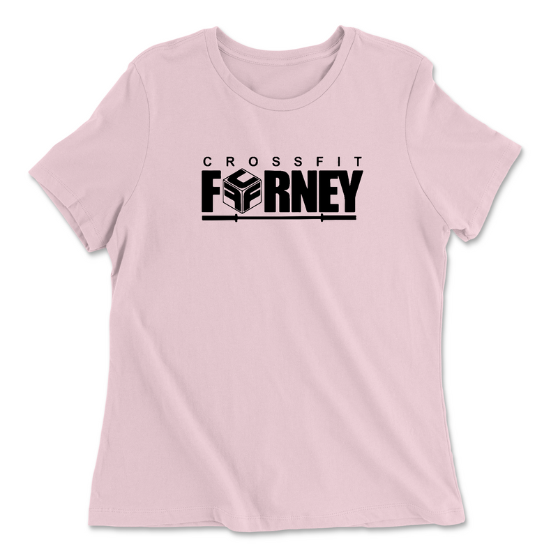 Womens 2X-Large PINK Relaxed Jersey T-Shirt
