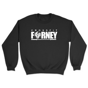 Mens 2X-Large BLACK Midweight Sweatshirt