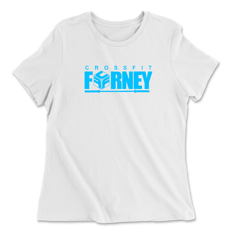 Womens 2X-Large WHITE Relaxed Jersey T-Shirt