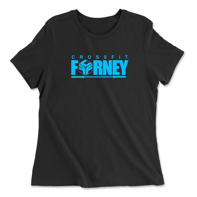 Womens 2X-Large BLACK Relaxed Jersey T-Shirt