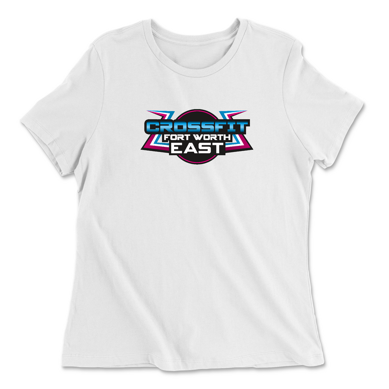 Womens 2X-Large WHITE Relaxed Jersey T-Shirt