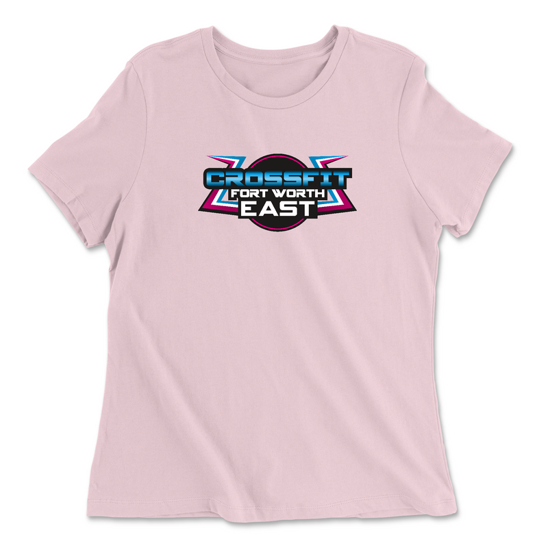 Womens 2X-Large PINK Relaxed Jersey T-Shirt