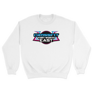 Mens 2X-Large WHITE Midweight Sweatshirt