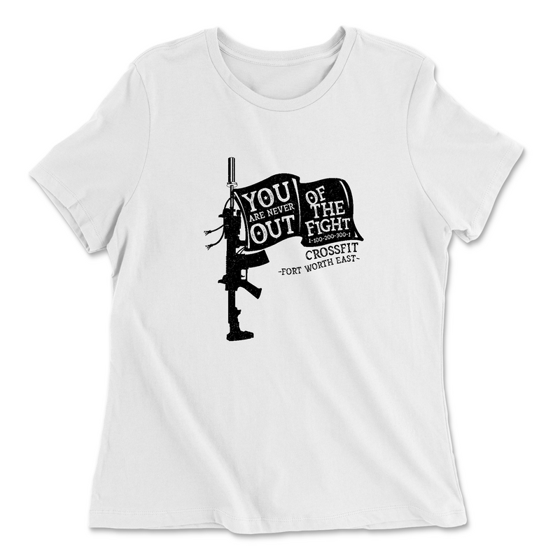 Womens 2X-Large WHITE Relaxed Jersey T-Shirt