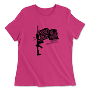 Womens 2X-Large BERRY Relaxed Jersey T-Shirt