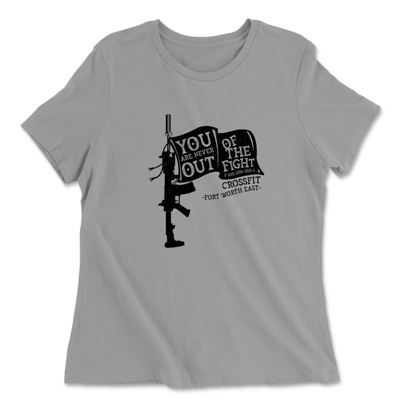 Womens 2X-Large SOLID_ATHLETIC_GREY Relaxed Jersey T-Shirt