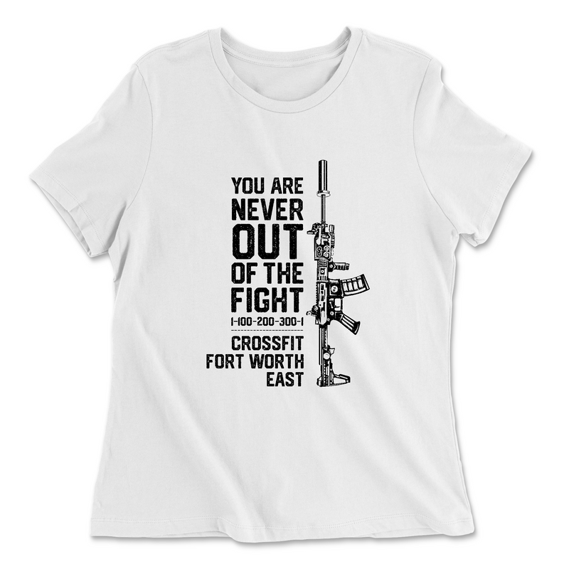 Womens 2X-Large WHITE Relaxed Jersey T-Shirt