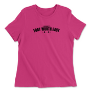 Womens 2X-Large BERRY Relaxed Jersey T-Shirt