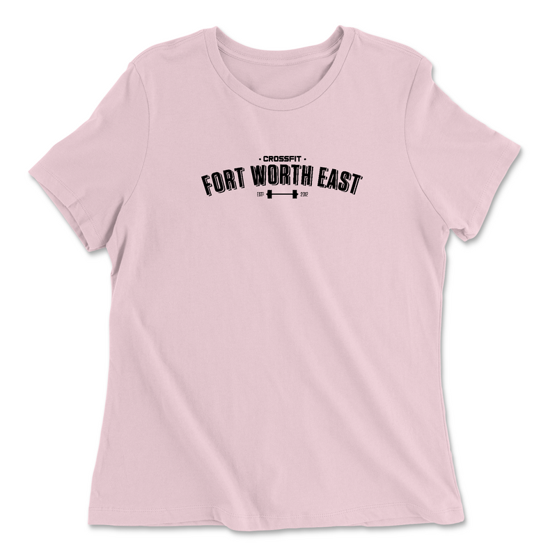 Womens 2X-Large PINK Relaxed Jersey T-Shirt