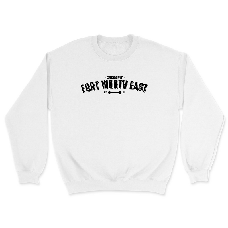 Mens 2X-Large WHITE Midweight Sweatshirt