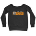 Womens 2X-Large BLACK CrewNeck