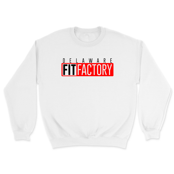Mens 2X-Large WHITE Midweight Sweatshirt
