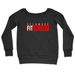 Womens 2X-Large BLACK CrewNeck